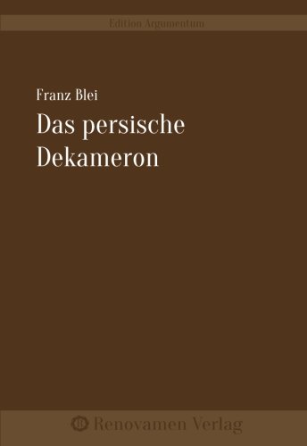 Das persische Dekameron Das persische Dekameron von Renovamen Verlag
