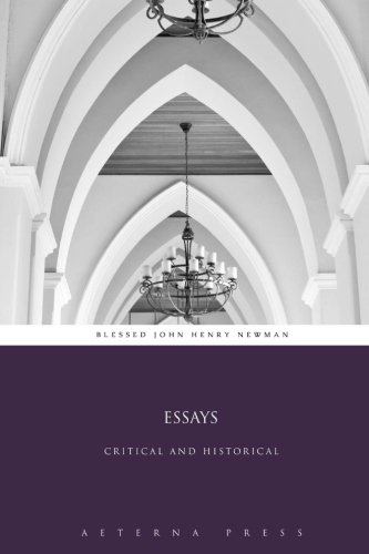 Essays: Critical and Historical