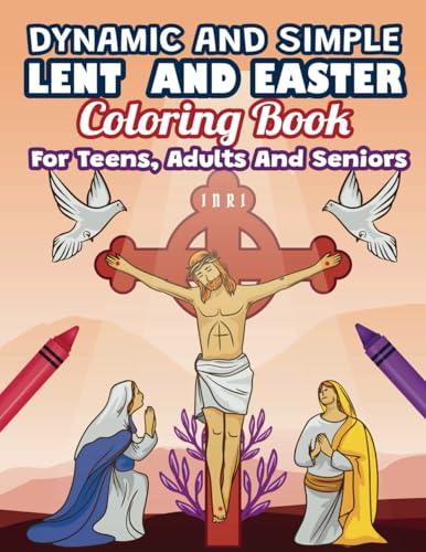 Dynamic and simple Lent and Easter Coloring book von COLBIY LYSGRAM