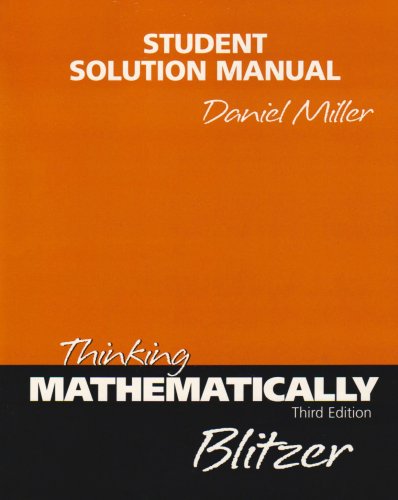 Student's Solutions Manual