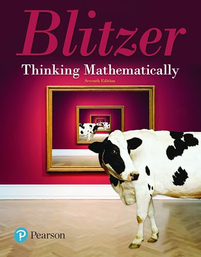 Thinking Mathematically: Books a La Carte Edition