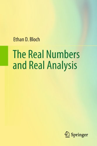 The Real Numbers and Real Analysis von Springer