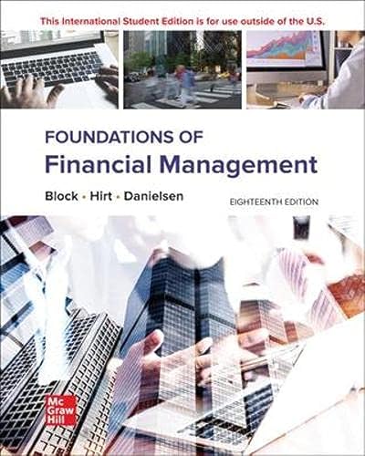 Foundations of Financial Management ISE von McGraw-Hill Education