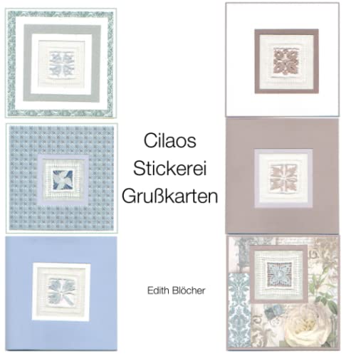 Cilaos Stickerei Grußkarten Cilaos Stickerei Grußkarten