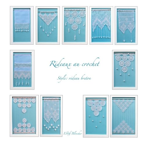 Rideaux au crochet - style: rideau breton