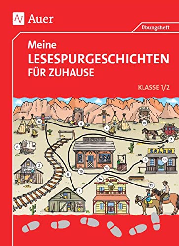 Meine Lesespurgeschichten für Zuhause - Klasse 1/2 (Lesespurgeschichten Grundschule) von Auer Verlag i.d.AAP LW