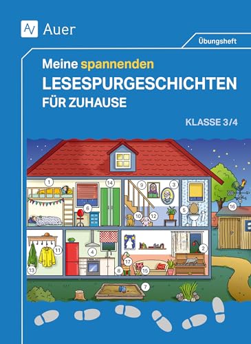 Meine spannenden Lesespurgeschichten für Zuhause: (3. und 4. Klasse) (Lesespurgeschichten Grundschule) von Auer Verlag in der AAP Lehrerwelt GmbH