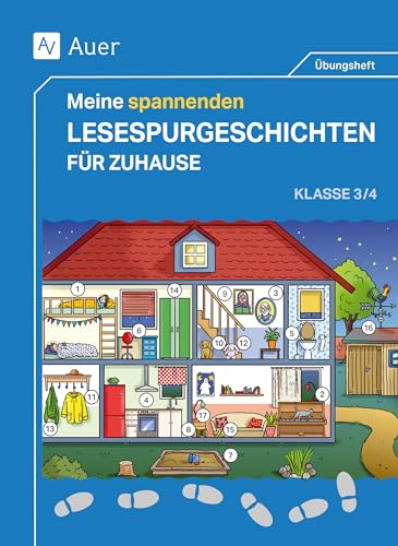 Meine spannenden Lesespurgeschichten für Zuhause: (3. und 4. Klasse) (Lesespurgeschichten Grundschule) von Auer Verlag i.d.AAP LW