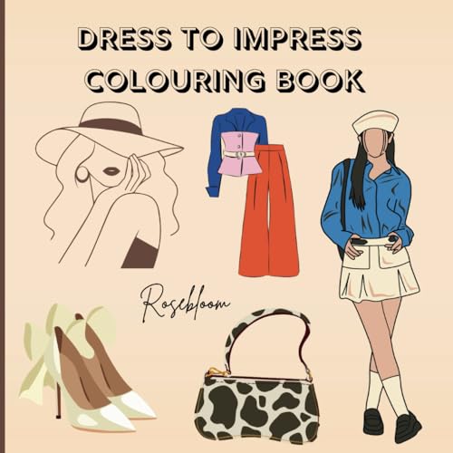 Fashion colouring Book for Adults and Teens, unique Designs for Relaxation: Colour your way through fashion von Independently published