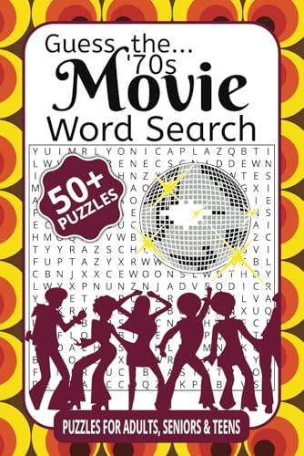 Guess the '70s Movie Word Search: Relive the Iconic Era of 1970s Cinema Through Puzzles! Guess the '70s Movie Word Search: Relive the Iconic Era of 1970s Cinema Through Puzzles! von Independently published