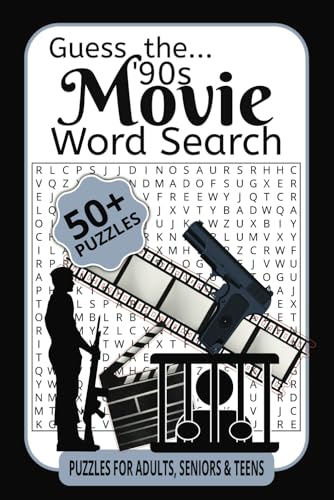 Guess the '90s Movie Word Search: Rediscover Iconic '90s Films with Fun and Challenging Puzzles! Guess the '90s Movie Word Search: Rediscover Iconic '90s Films with Fun and Challenging Puzzles! von Independently published