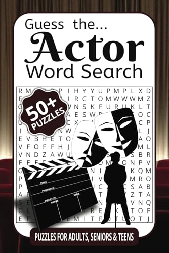 Guess the Actor Word Search: Test Your Knowledge of Hollywood’s Biggest Stars! Guess the Actor Word Search: Test Your Knowledge of Hollywood’s Biggest Stars! von Independently published