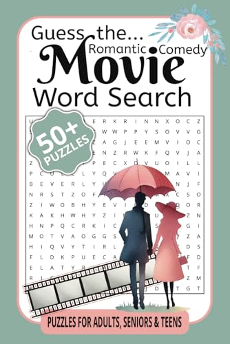 Guess the Romantic Comedy Movie Word Search: Enjoy Puzzles with Love and Laughter Guess the Romantic Comedy Movie Word Search: Enjoy Puzzles with Love and Laughter von Independently published