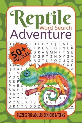 Reptile Word Search Adventure: Snakes, Lizards, Turtles & More Scaly Fun for Every Puzzle Lover Reptile Word Search Adventure: Snakes, Lizards, Turtles & More Scaly Fun for Every Puzzle Lover von Independently published