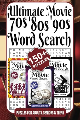 Ultimate Movie '70s '80s '90s Word Search: A Retro Word Search Adventure Through Three Iconic Decades Ultimate Movie '70s '80s '90s Word Search: A Retro Word Search Adventure Through Three Iconic Decades von Independently published