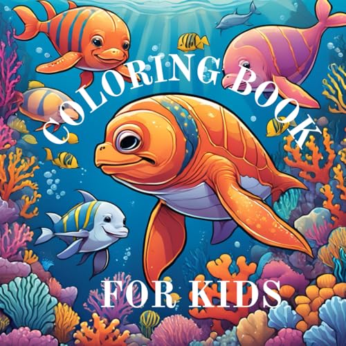 Sea Life Spectacular- children coloring book: A Sea Adventure Coloring Book for Kids Ages 3-8. von Independently published