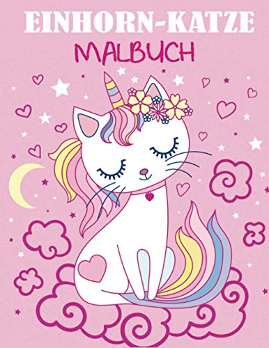 Einhorn-Katze Malbuch: Caticorn Färbung Buch von Dylanna Publishing