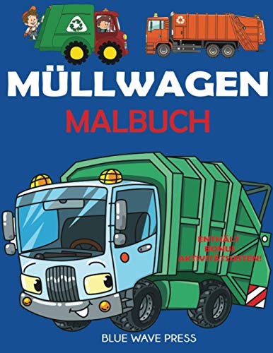Müllwagen-Malbuch Müllwagen-Malbuch