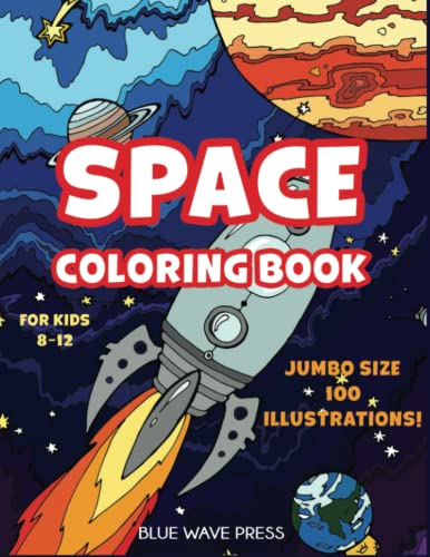 Space Coloring Book for Kids 8-12 Space Coloring Book for Kids 8-12