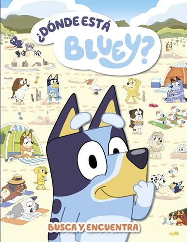 Bluey. Actividades - ¿Dónde está Bluey? (edición en español): Busca y encuentra (Pequeñas manitas)