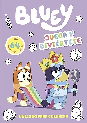 Bluey. Actividades - Juega y diviértete. Libro para colorear a Bluey y sus amigos. 64 dibujos fáciles y bonitos (edición en español): Un libro con 64 dibujos para colorear (Altea) von BEASCOA, EDICIONES