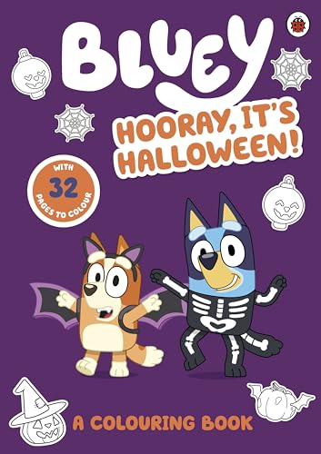 Bluey: Hooray It’s Halloween: A Halloween colouring book von Ladybird