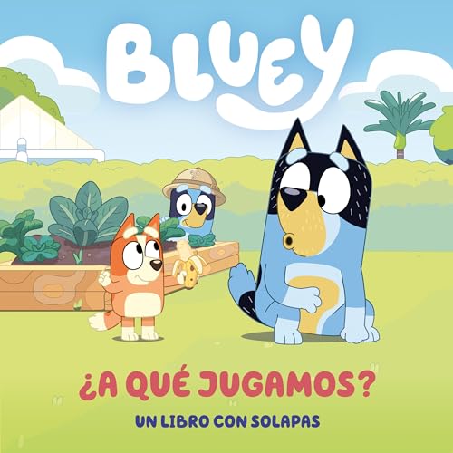 Bluey. Libro de cartón con solapas - ¿A qué jugamos? (Pequeñas manitas) von BEASCOA