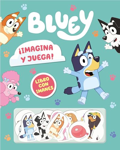 Bluey. Libro juguete - ¡Imagina y juega! Libro con imanes (Pequeñas manitas) von BEASCOA