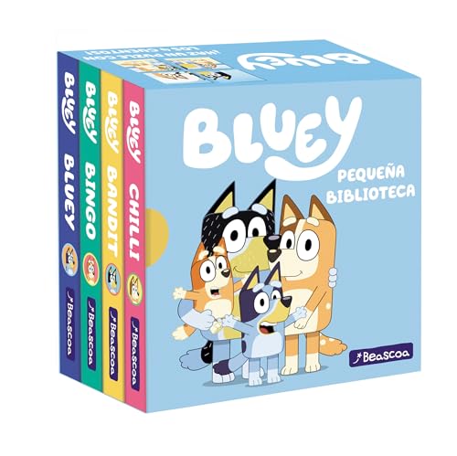 Bluey. Libro juguete - Pequeña biblioteca (edición en español) (Cuentos infantiles) von BEASCOA