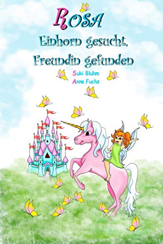 ROSA - Einhorn gesucht, Freundin gefunden (Black Edition): Kinderbuch ab 5 Jahren mit schwarz-weißen Illustrationen von Independently published