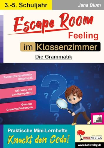 Escape Room Feeling im Klassenzimmer: Die Grammatik von Kohl Verlag