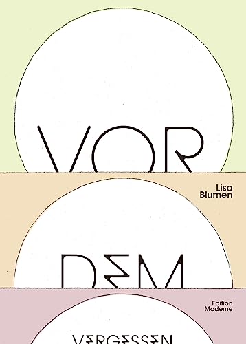 Vor dem Vergessen von Edition Moderne