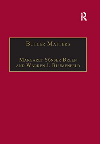 Butler Matters: Judith Butler's Impact on Feminist and Queer Studies