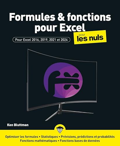 Formules et Fonctions pour Excel 2024 pour les Nuls von POUR LES NULS