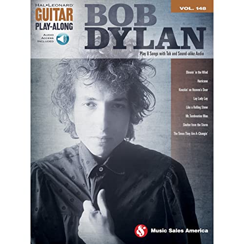 Bob Dylan: Noten, CD für Gitarre (Hal-Leonard Guitar Play-Along, Band 148): Guitar Play-Along Volume 148 (Hal-Leonard Guitar Play-Along, 148) von HAL LEONARD