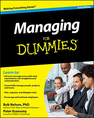 Managing For Dummies 3e (For Dummies Series)