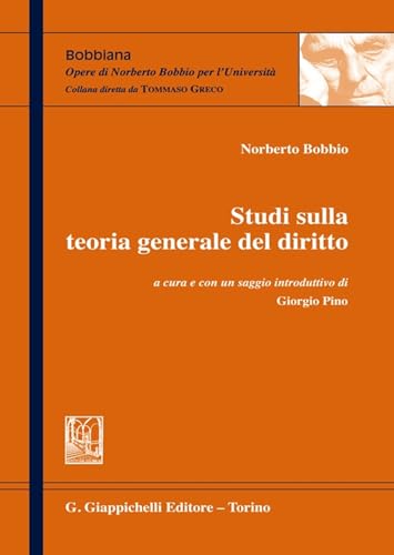 Studi sulla teoria generale del diritto (Bobbiana) von Giappichelli