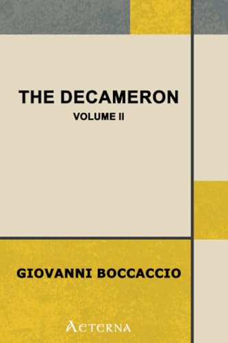 The Decameron, Volume II The Decameron, Volume II von ValdeBooks