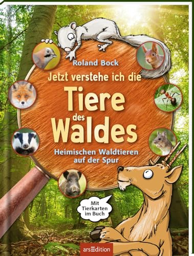 Jetzt verstehe ich die Tiere des Waldes: Heimischen Waldtieren auf der Spur – mit Tierkarten im Buch | Kindersachbuch zu den 16 wichtigsten heimischen Tieren ab 6 Jahren von arsEdition