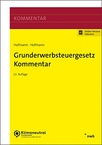 Grunderwerbsteuergesetz Kommentar von NWB Verlag
