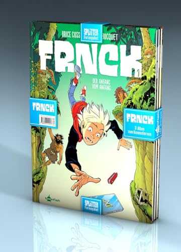 FRNCK Ferienpaket: Band 1 – 3: Die ersten 3 Bände des spannenden Zeitreise-Abenteuers in der Urzeit in einem Paket!