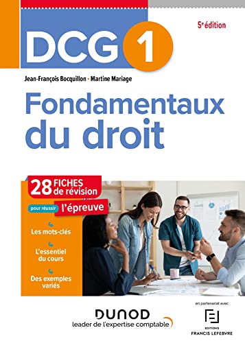 DCG 1 - Fondamentaux du droit - Fiches: Fiches de révision