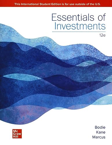 Essentials of Investments ISE (Scienze) von McGraw-Hill Education