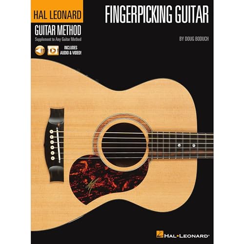 Hal Leonard Fingerpicking Guitar Method. Includes Audio & Video! Book/Media-Online: With Audio & Video von HAL LEONARD