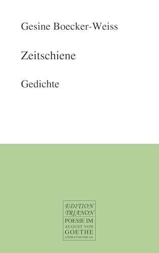 Zeitschiene: Gedichte von Frankfurter Literaturverlag