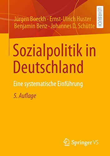 Sozialpolitik in Deutschland: Eine systematische Einführung von Springer VS