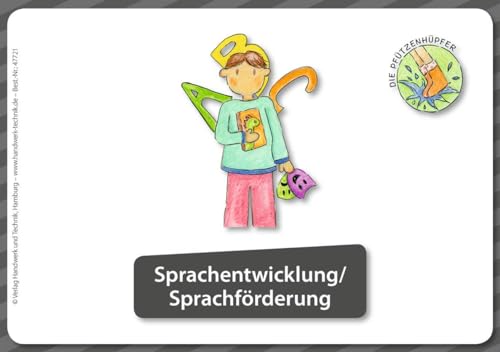 Kartenset Kita - Die Pfützenhüpfer: Zusatzkartenset 1 - Sprachentwicklung/Sprachförderung von VERLAG HANDWERK UND TECHNIK