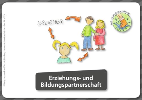 Kartenset Kita - Die Pfützenhüpfer: Zusatzkartenset 4 - Erziehungs- und Bildungspartnerschaft Kartenset Kita - Die Pfützenhüpfer: Zusatzkartenset 4 - Erziehungs- und Bildungspartnerschaft