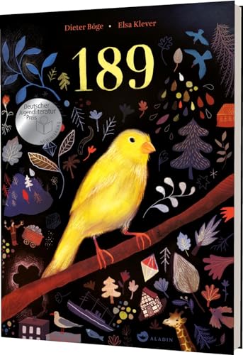 189: Künstlerisches Bilderbuch über Kanarienvögel, die als "Harzer Roller" weltberühmt wurden von Aladin