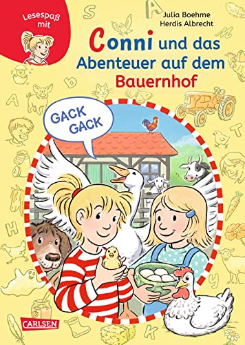 Lesen lernen mit Conni: Conni und das Abenteuer auf dem Bauernhof: Warmherzige Abenteuergeschichte für Leseanfänger*innen ab 6 Jahren